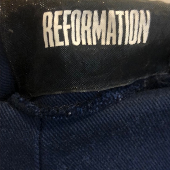 Crop, high waisted reformation work pants - Picture 3 of 5